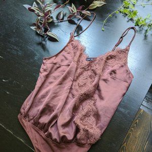 Abercrombie Wrap Front Cami Bodysuit